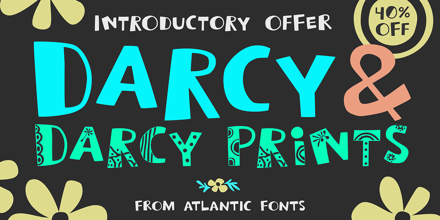 Example font Darcy #1